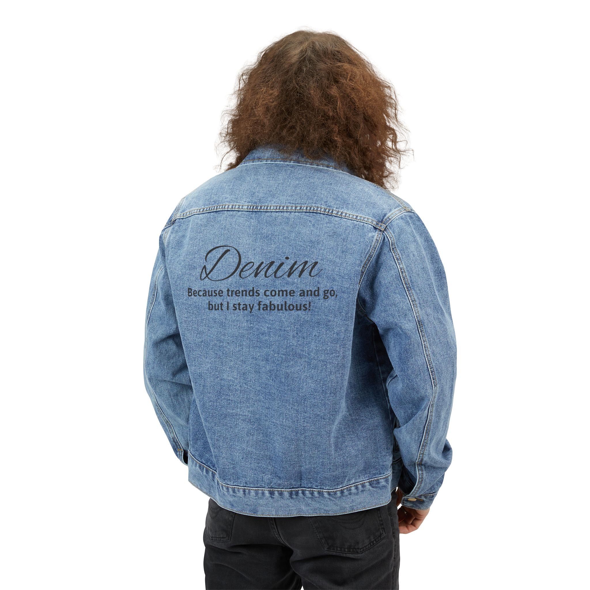 Denim Statement Jacket | Stylish Men’s Denim Jacket