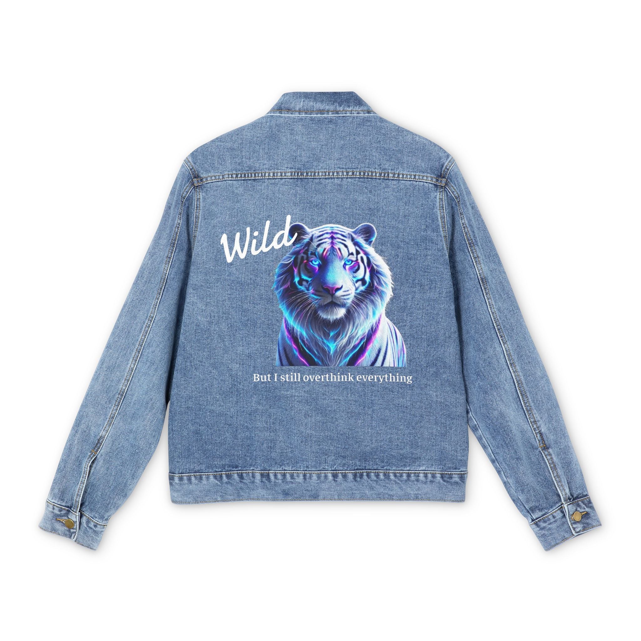 Wild Denim Jacket | Fearless Yet Overthinking