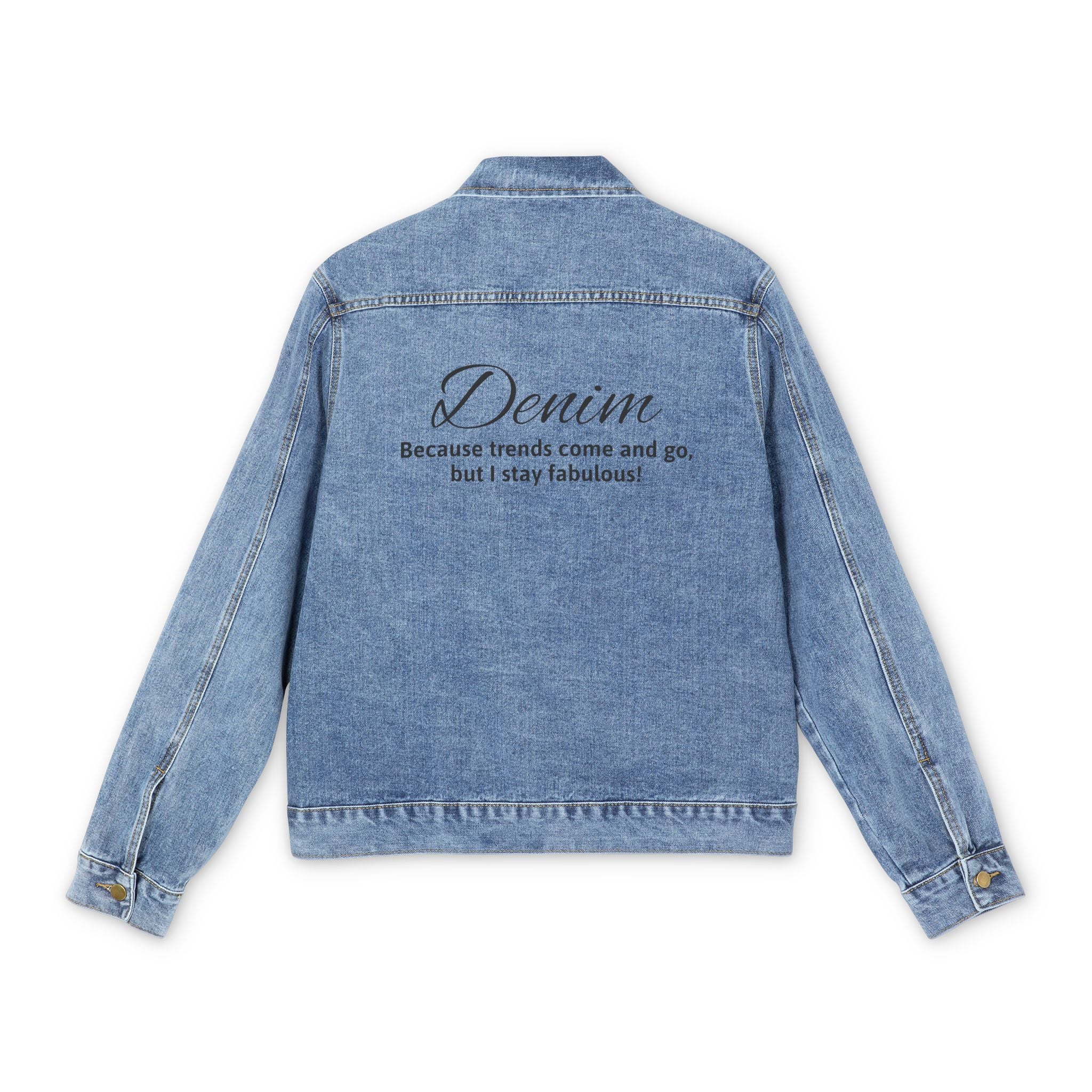 Denim Statement Jacket | Stylish Men’s Denim Jacket