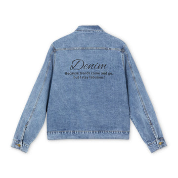 Denim Statement Jacket | Stylish Men’s Denim Jacket